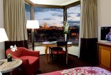 Elegante airconditioned kamer met prachtig panoramauitzicht in het 5-sterren luxe Sofitel Budapest Chain Bridge