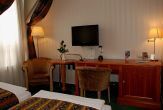 Vrije tweepersoonskamer in het hart van Boedapest - driesterren The Three Corners Art Hotel Boedapest
