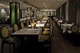 Elegant restaurant van Andrassy Hotel, in de nabijheid van Oktogon