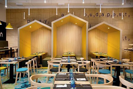 Ibis Styles Budapest Center in het centrum van Boedapest - ontbijtzaal - viersterren accommodatie in het hart van Boedapest